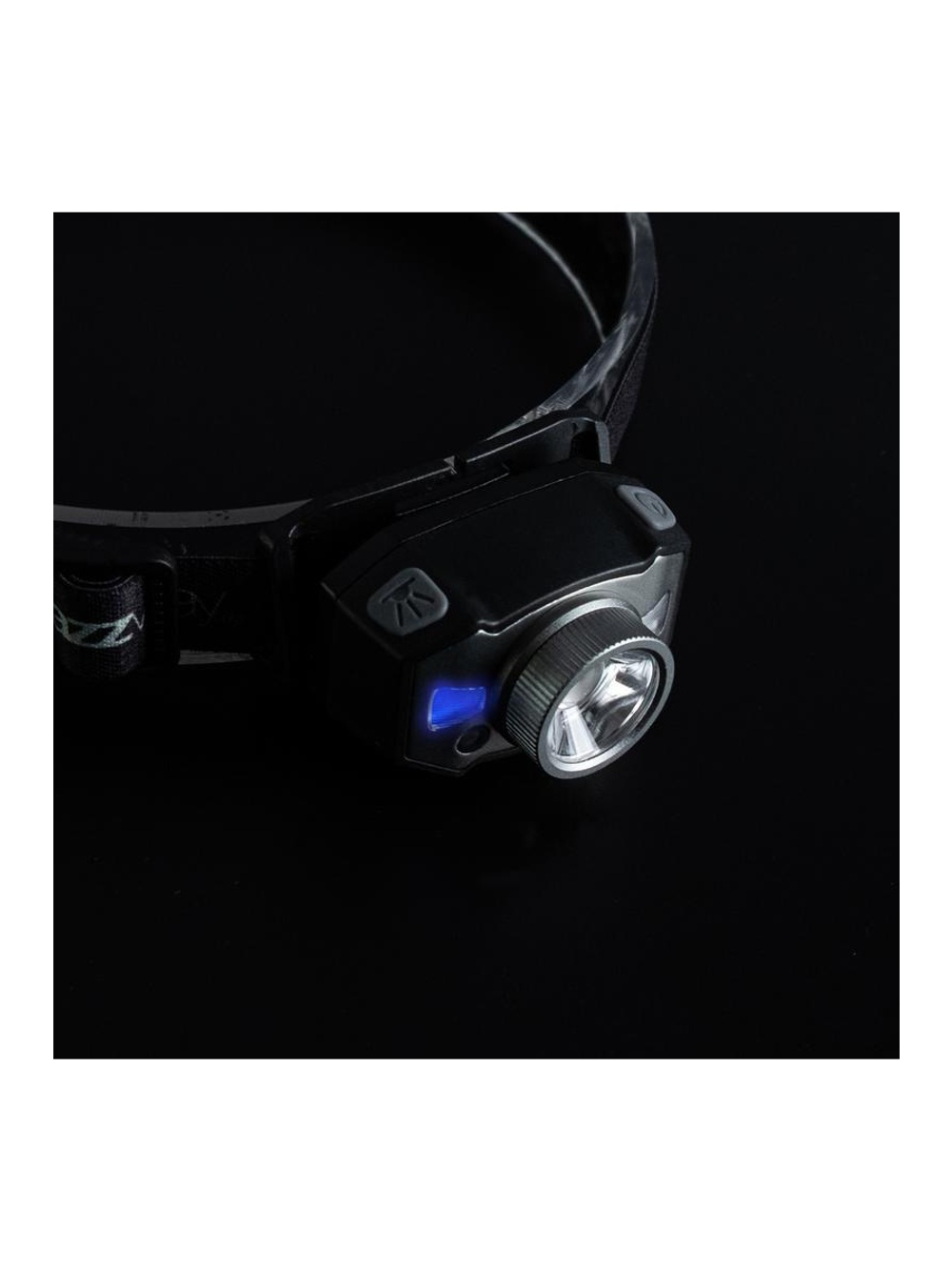 Фонарь аккумуляторный налобный AccuH1-L5WZ-bk zoom LED 5Вт + 2хRED SMD IP54 5 режимов: 100проц. 180лм 3.5ч/50проц. 110лм 5.5ч/30проц. 65лм 15ч/красн. 28ч/мигающ. красн. 12ч аккум. 0.8А.ч управл. жестами черн./сер. JazzWay 5036642