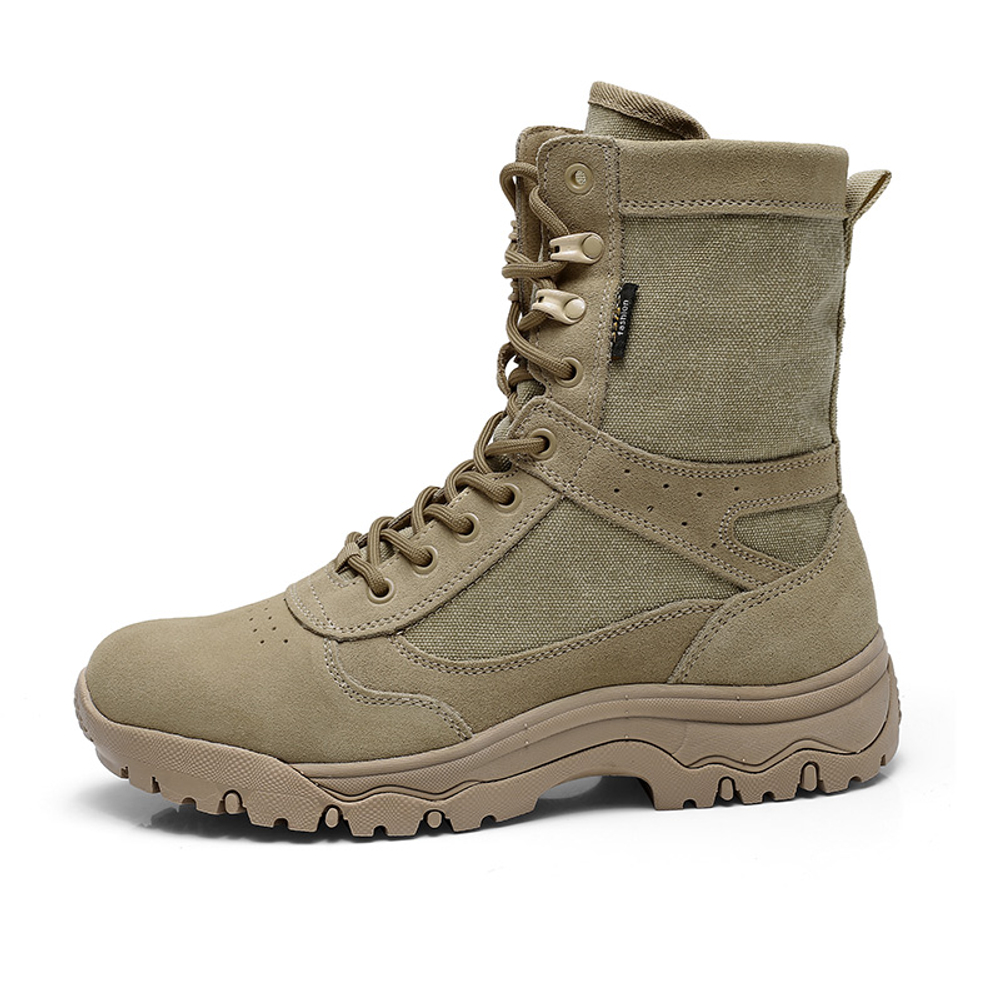 QIANGREN 3515 Outdoor Boots Men"s Sand