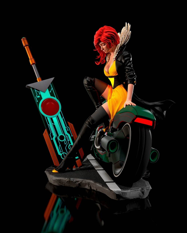 RED from Transistor Фигурка