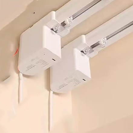 Электрический карниз для штор, потолочный, алюминиевый, тихий ход, пульт ДУ, разные варианты управления