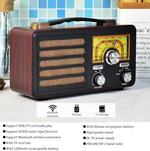 Радиоприемник Meier M-1912BT +MP3 плеер Retro