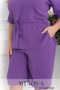 Костюм 2363-сиреневый Minova