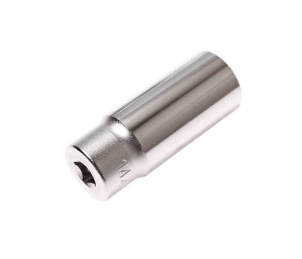 Головка торцевая 1/4" 14мм глубокая L=50мм JTC