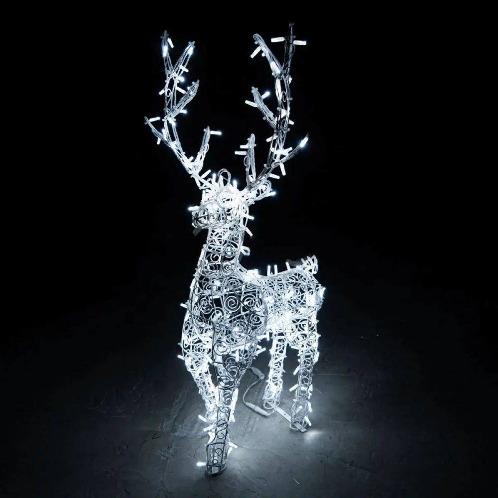 Светодиодная фигура "Олень" ажурный каркас