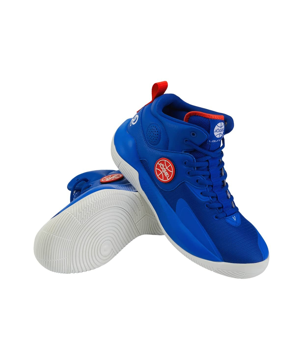 Кроссовки баскетбольные Launch MID, Blue/red/white