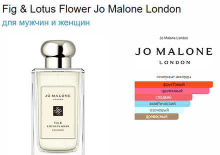 Jo Malone Fig & Lotus Flower 100ml (duty free парфюмерия)