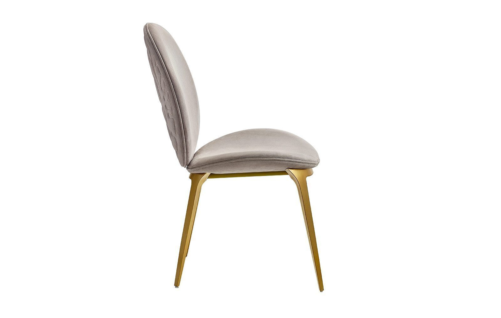 Стул CAVA GY8029 Astrid бежевый/нерж.сталь