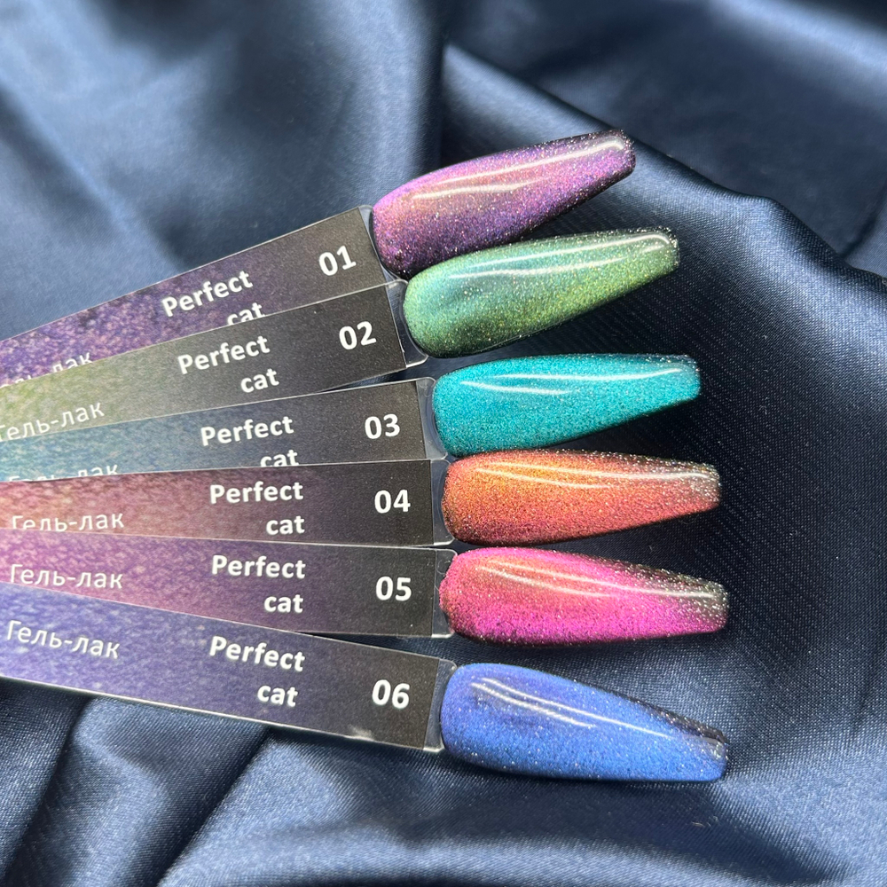 IceBeauty Гель-лак Perfect cat 02, 8 мл