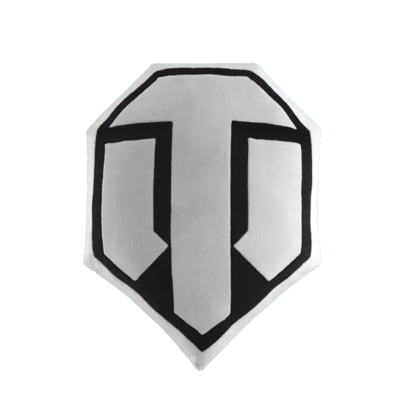 Декоративная подушка World of Tanks белая