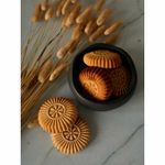 Печенье песочное "Солнышко" с начинкой из финика и апельсина, БЕЗ САХАРА, 700 г