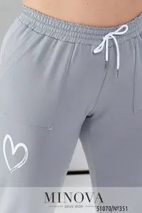 Штаны 351-светло серый Minova