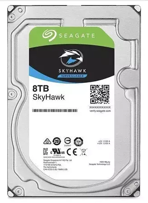 Жесткий диск HDD 8000 Gb Seagate SkyHawk (ST8000VX004)