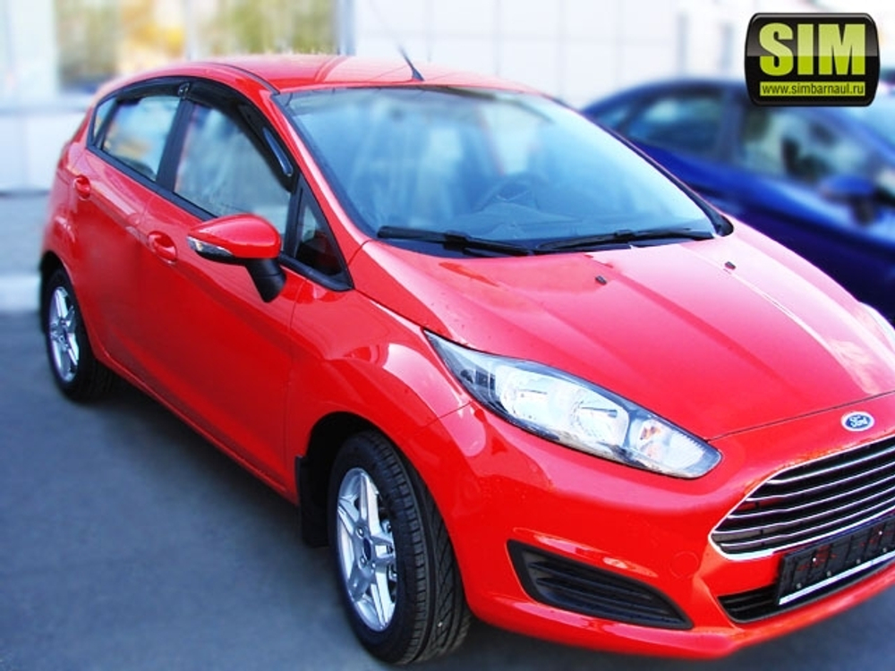 Дефлекторы боковых окон SIM для Ford Fiesta (2008-2019) арт.SFOFIEH0832