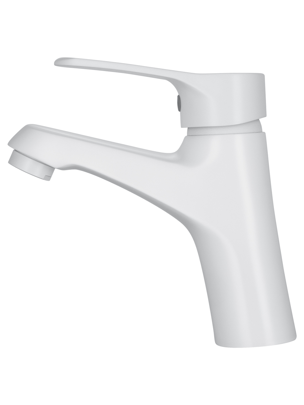 Смеситель для раковины WONZON & WOGHAND, Белый матовый (WW-A40212-MW)
