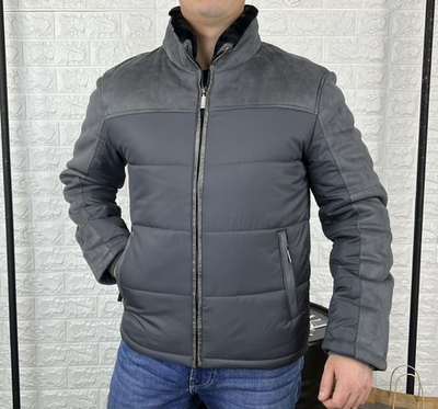 Куртка зимняя Zilli с замшей