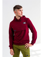 Худи мужское Город Горький бордо