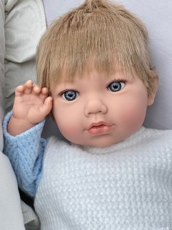 Кукла Marina and Pau 45 cм TEO мягконабивная в пакете (M790K)