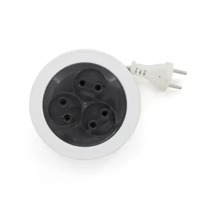 Удлинитель сетевой "рулетка" 3 розетки, 3м