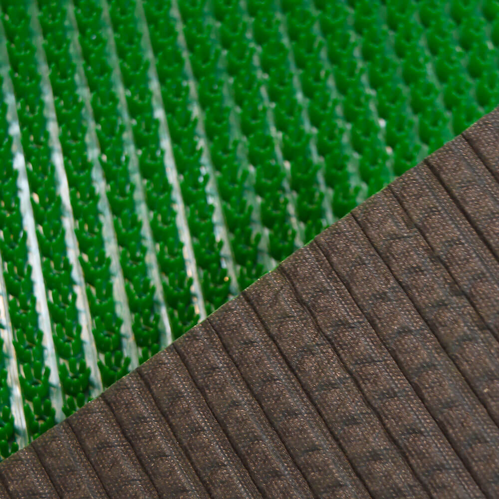 Коврик 60*90см "Травка" щетинистое покрытие, зеленый