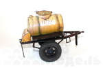 ACPT-0.9 tank trailer for kvass or beer transportation. Scale 1/14