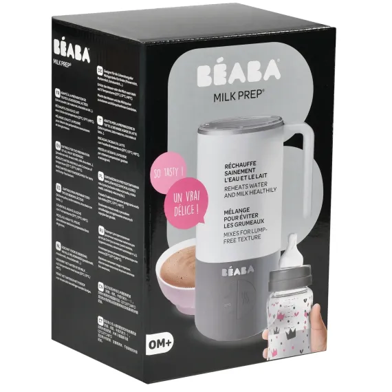 Подогреватель воды и смесей Beaba Milk Prep White-grey