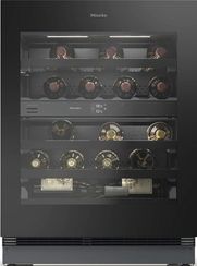 Винный холодильник Miele KWTUS 7096 E Обсидианово-черное стекло