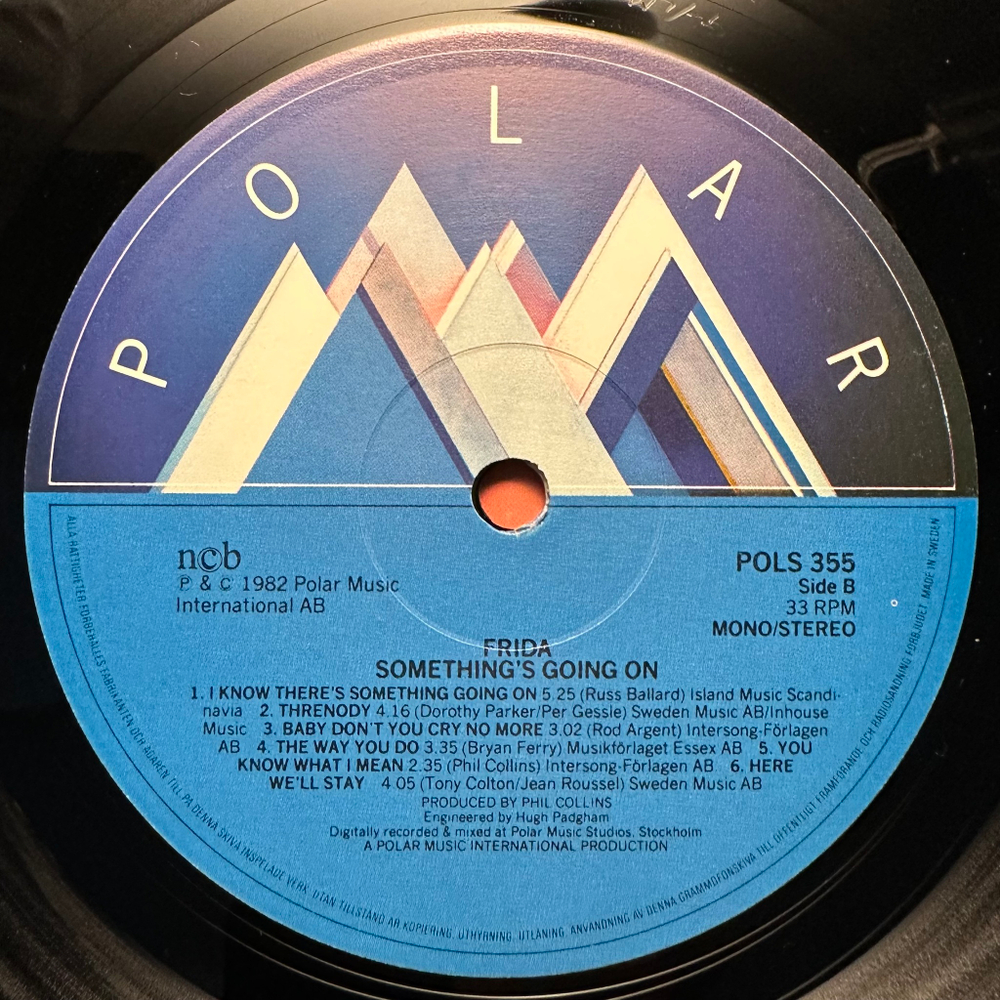 Frida- Something's Going On (Швеция 1982г.)