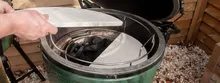 Камень для выпечки керамический/отсекатель жара ConvEGGtor для гриля Big Green Egg L