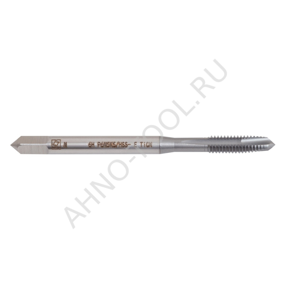 Метчик м/р  М2,0х0,4 Р6М5К5/HSS-E ГОСТ 3266-81 TiCN, с прямой канавкой, с подточкой ТОЧИНТЕХ