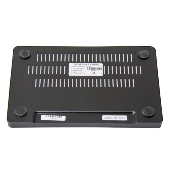 Компактный сенсорный POS терминал TOUCH POS X10pro (10.8&quot; емкостной Intel Cherry Trail Z8350 1.92GHz; RAM4Gb; eMMC64Gb; аккумулятор Li-Ion 10 000mAh, Wi-Fi; BT; 4*USB; 1*RS232; 1*HDMI;1* LAN,)WIN10 HOME, блок питания 12V2.4A