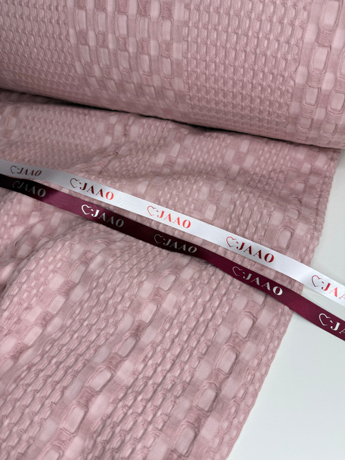 Шелковистая вафля цвет пудра