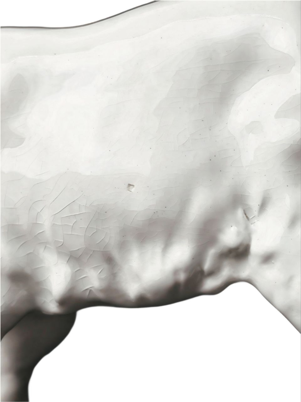 Фаянсовая статуэтка "Козленок" ЗиК Конаково