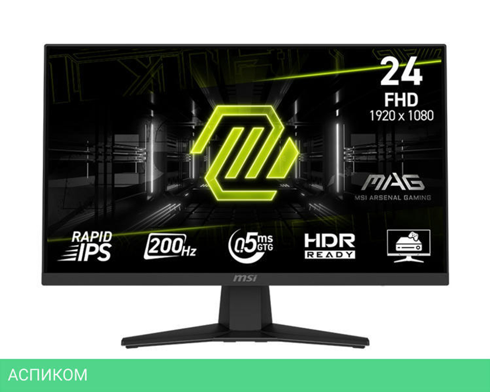 Монитор MSI MAG 244F Black (9S6-3BC41H-011)