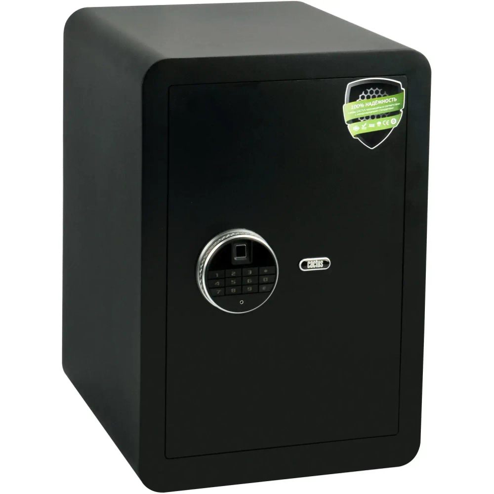 Сейф мебельный Cactus CS-SF-F50 черн,взломостойкий, э.замок, 500х350х350