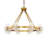 Люстра KR1209P-16 brass