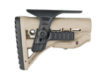 Упор щеки с планкой Picatinny GSPCP, черный, Fab Defense