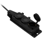 Удлинитель-шнур силовой Top Series, КГТТ, 20м, 3 розетки, 3 x 1,5 мм Denzel