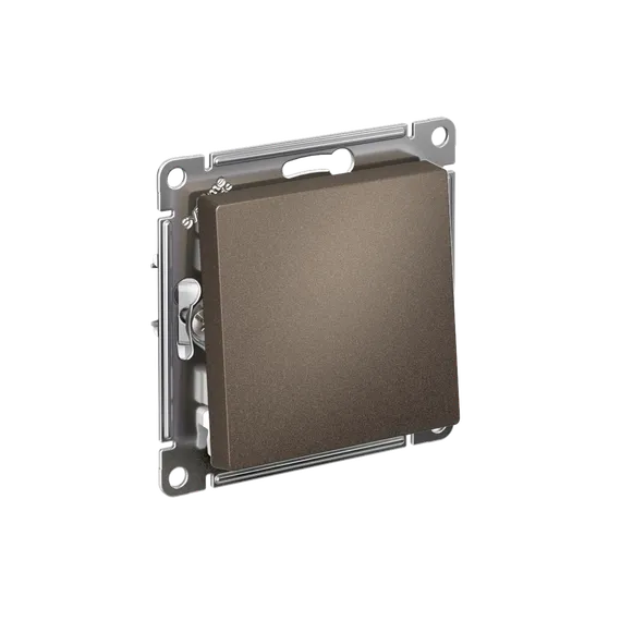 Выключатель 1-кл. СП AtlasDesign 10А IP20 (сх. 1) 10AX механизм мокко SE ATN000611