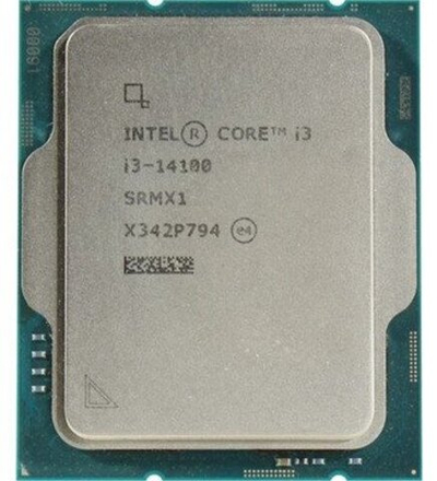 Процессор Intel Core i3-14100 3.5GHz 4/8 Raptor Lake Refresh UHD770 60W LGA1700 OEM