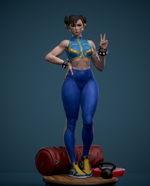 Чунь Ли Фигурка Chun-Li Street Fighter