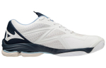 Mizuno Volleyball Shoes Unisex Low top White Blue