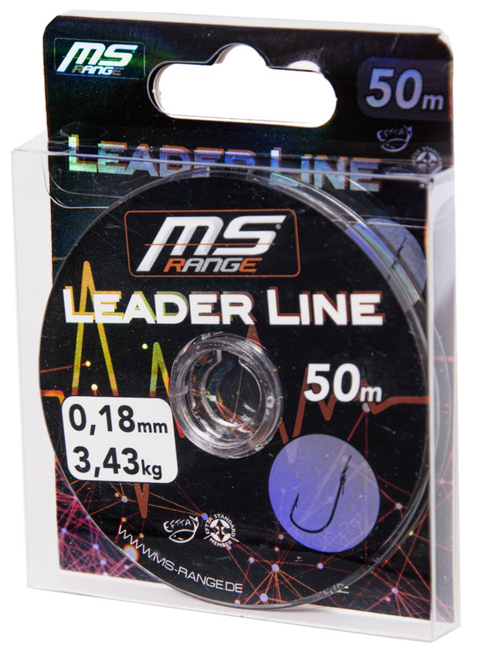 Леска моно. MS Range LEADER LINE Clear 050/018