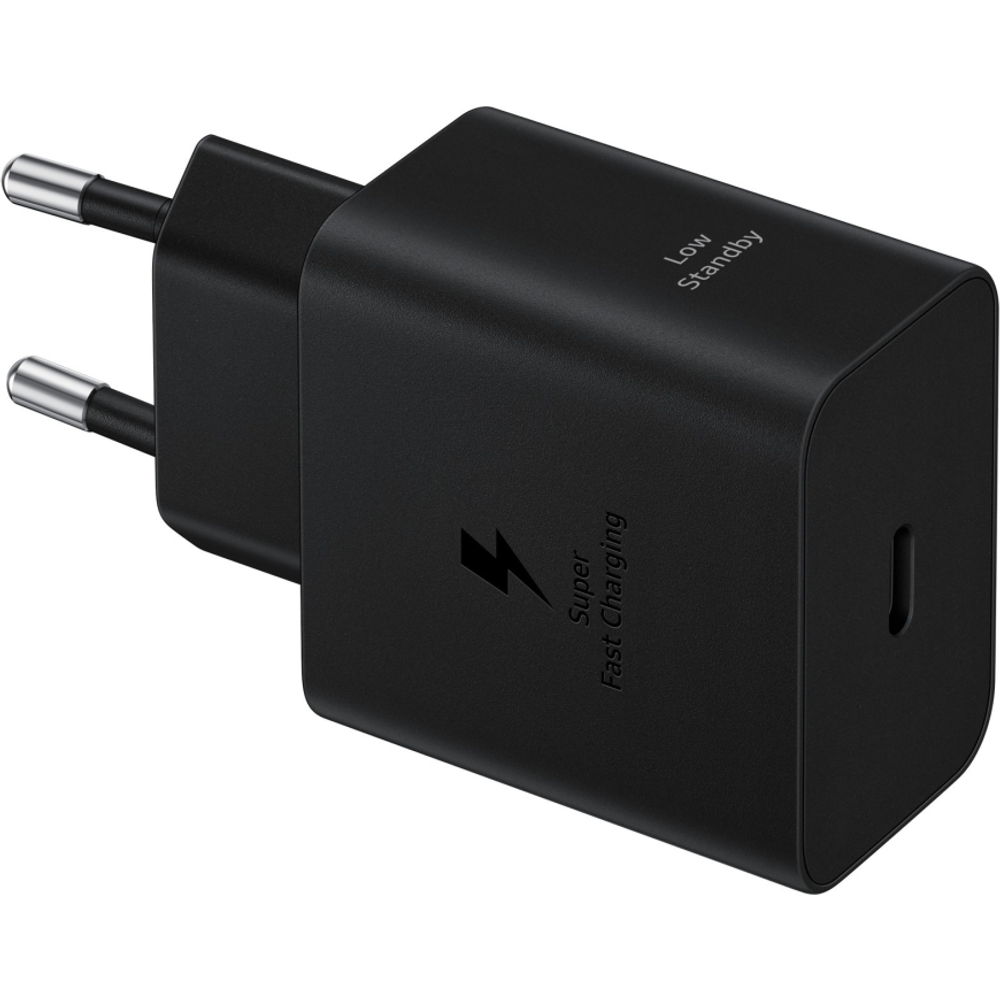 Сетевое зарядное устройство Samsung мощностью 45 Вт (USB-C) (GaN) и кабель USB-C (1,8 м) (EP-T4511)