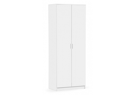 Шкаф Woodville Сантори белый текстурный