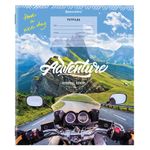 Тетрадь 12 л. BRAUBERG, линия, обложка картон, "ПУТЕШЕСТВИЕ", 106473, 5шт