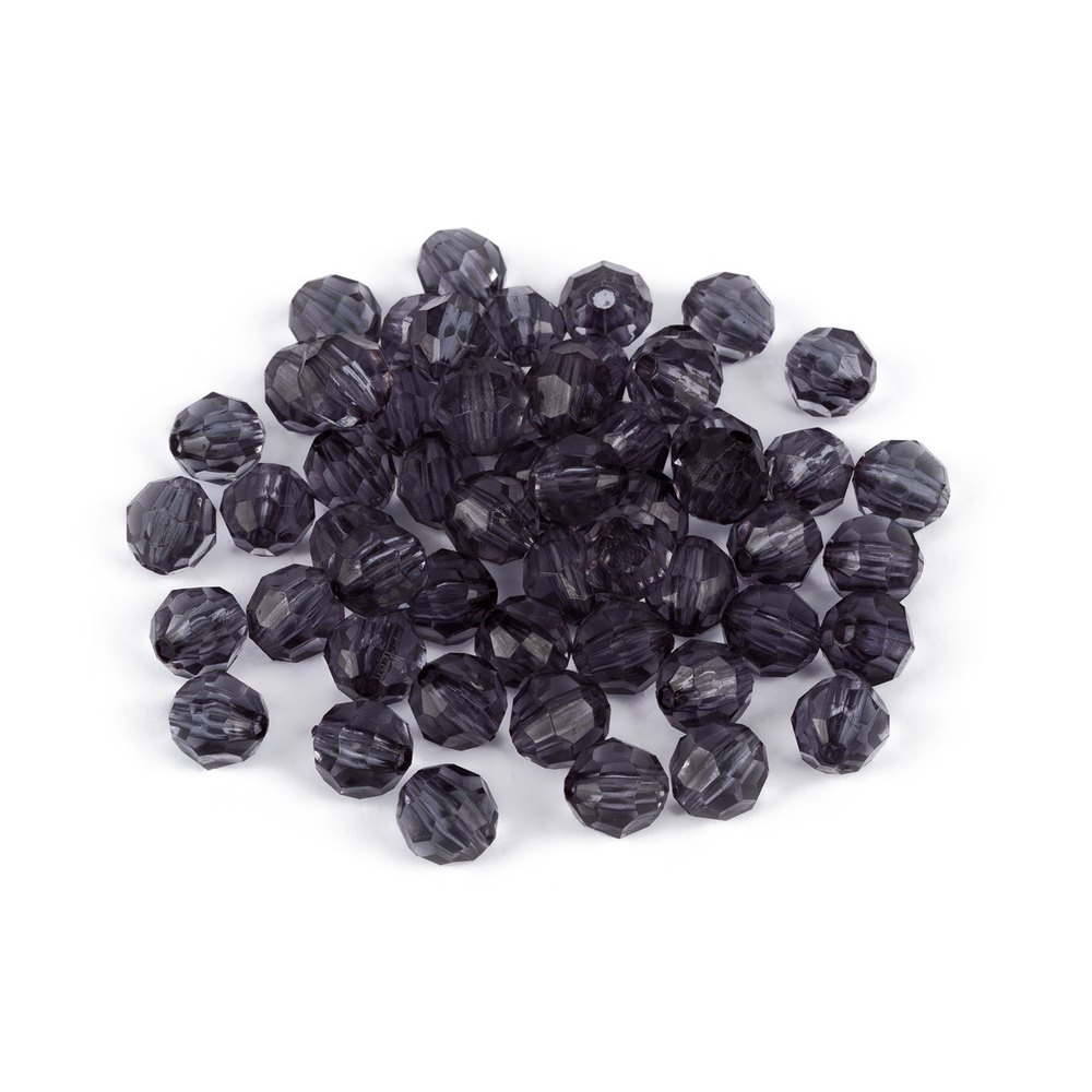 Бусина "Zlatka" акрил ABR 25 г 197 серый