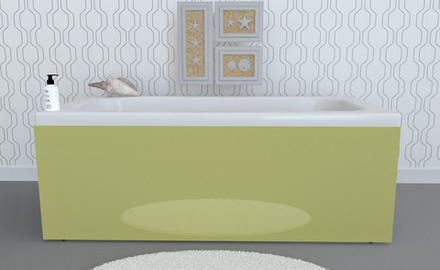 Экран под ванну глухой TR-10-033 карамбола глянец