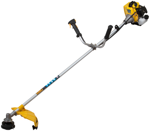 Триммер бензиновый  900 Вт; 0-9000 об/мин; 32,7 куб.см; 0,6 л; 2,0 мм; 440/255 мм; ножи; цельн.; прямой; коробка