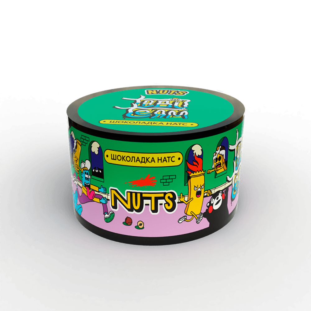 Бестабачная смесь для кальяна Tabu Team - Nuts (Шоколадка Натс) 50 гр.