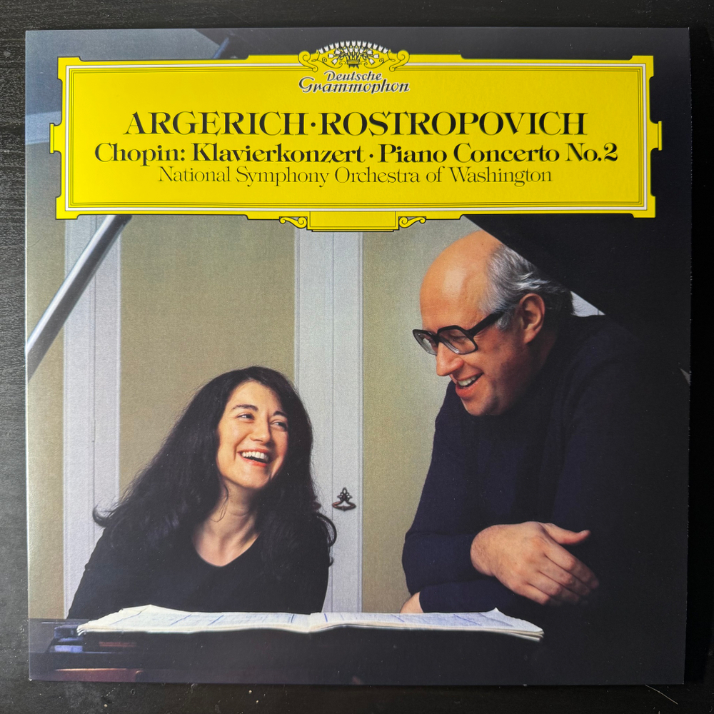 Шопен, Марта Аргерих — сольные и концертные записи на Deutsche Grammophon 5LP (Германия 2021г.)